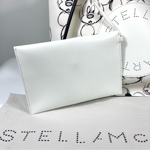 Stella McCartney Disney Fantasia Mickey Mouse Cotton X-Large Tote With Pouch NEW - Picture 14 of 17
